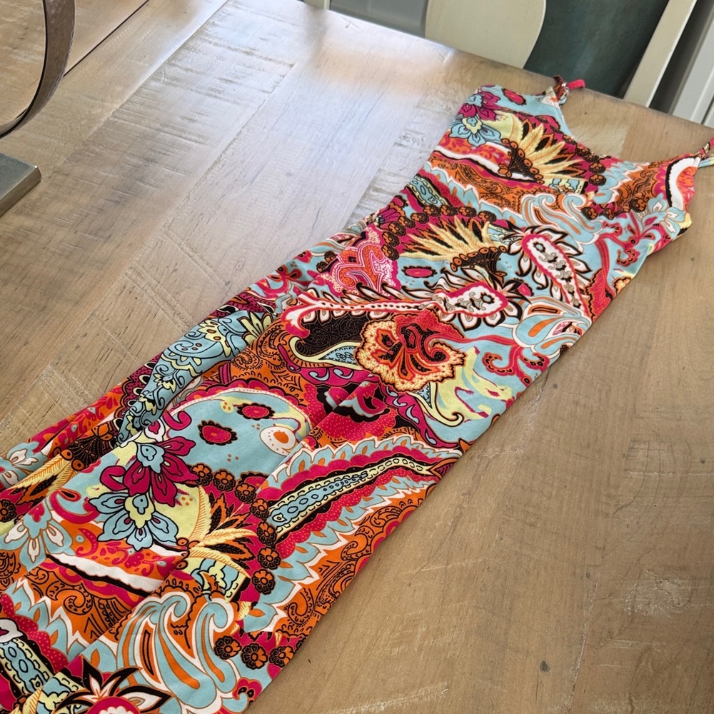 Colorful maxi dress